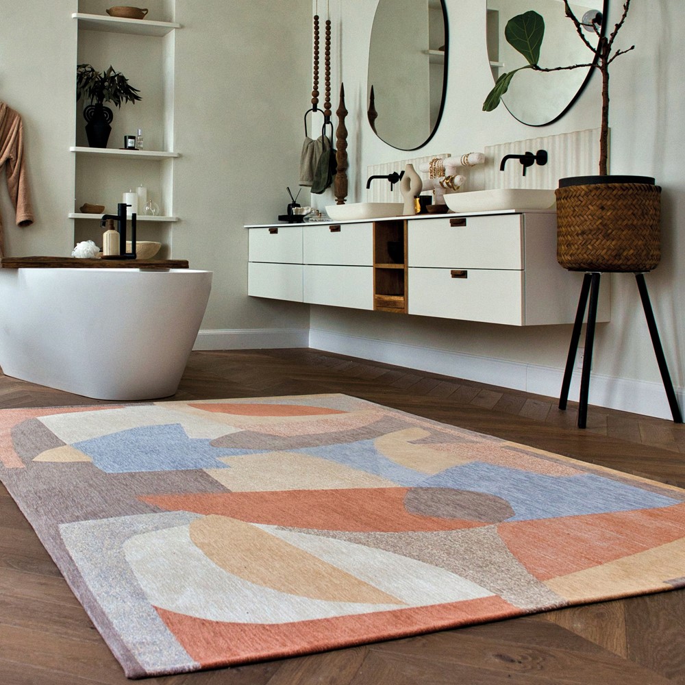 Louis De Poortere Designer Shapes Rugs in 9370 Secret